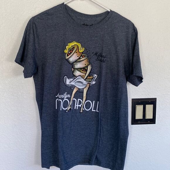 Mikuni Marilyn Monroll Sushi Screen T Shirt - Picture 1 of 4